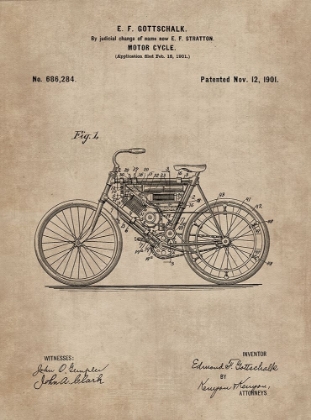 Picture of PATENT DOCUMENT OF A MOTOR CYCLE