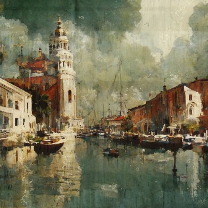 Picture of RAINY DAY IN VENICE I