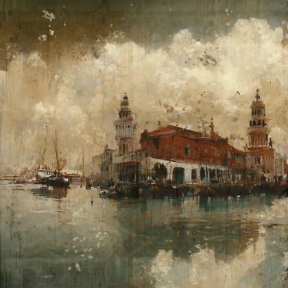 Picture of RAINY DAY IN VENICE II