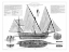 Picture of CUSTOM ANTIQUE SHIP BLUEPRINT IN BW III