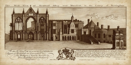 Picture of VIEW OF NEWSTEAD ABBEY