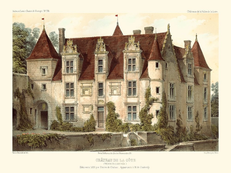 Picture of PETITE FRENCH CHATEAUX VI