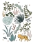 Picture of BOTANICAL JUNGLE LEOPARD