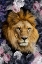Picture of LION DEEP FLORAL