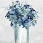 Picture of VASE OF BLUE