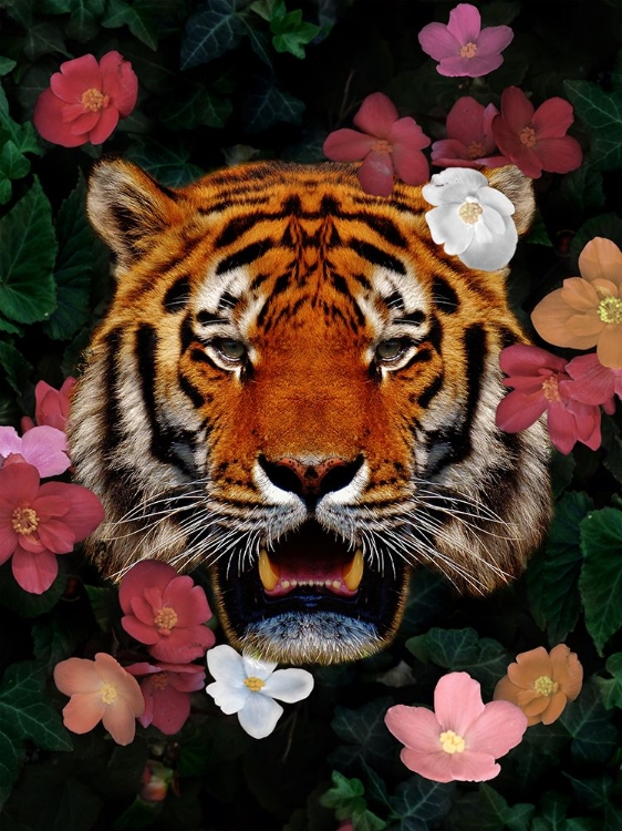 Picture of PEEKING FLORAL BEAST