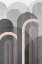 Picture of MID CENTURY ARCHES PINK GRAY 2