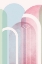 Picture of MID CENTURY ARCHES SOFT PASTELS 1