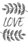 Picture of GREY LOVE LEAFS