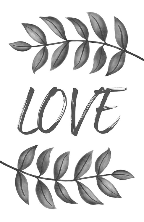 Picture of GREY LOVE LEAFS