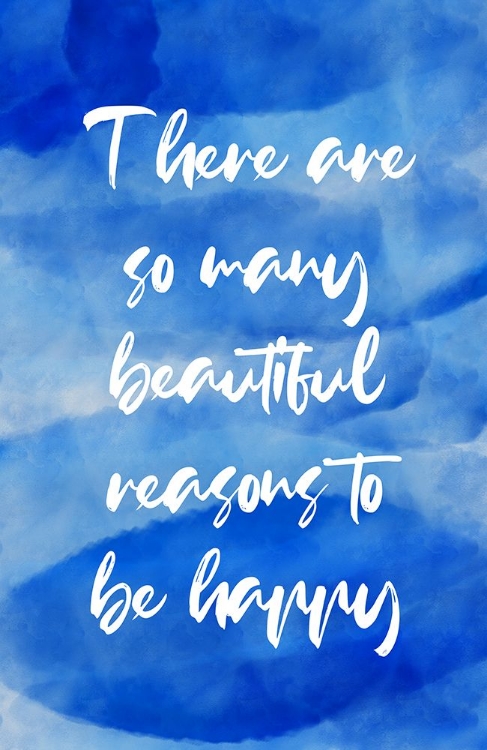 Picture of BLUE REASONS QUOTE