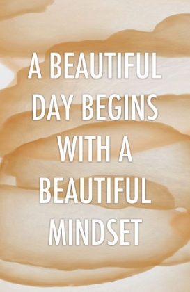 Picture of BROWN BEAUTIFUL MINDSET QUOTE