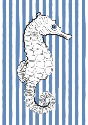 Picture of BLUE STRIPED SEA HORSE