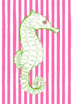 Picture of PINK STRIPED SEA HORSE