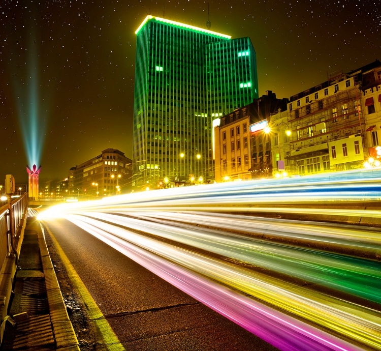 Picture of BRUSSELS BY NIGHT - NO LOGO