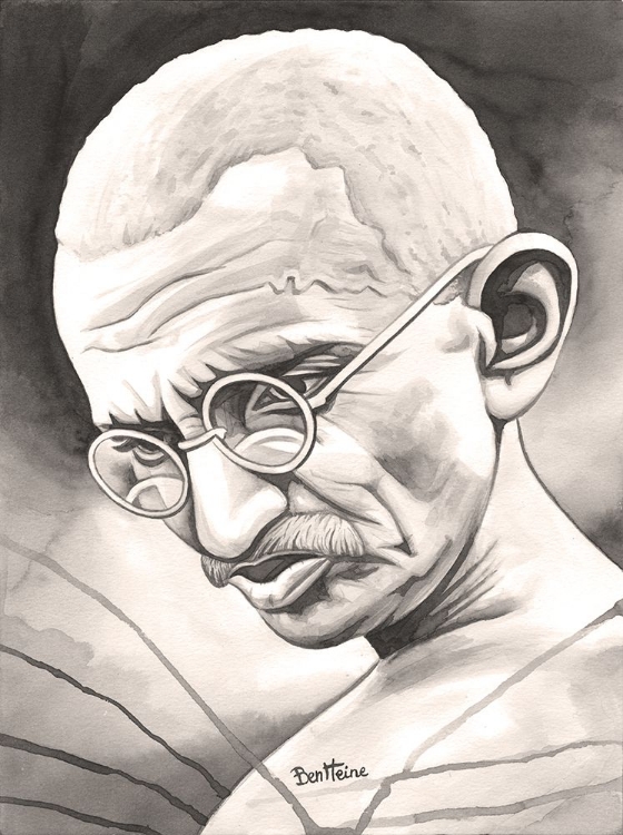 Picture of MOHANDAS KARAMCHAND GANDHI