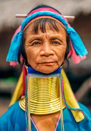 Picture of KAYAN LONG NECK WOMAN - NORTH THAILAND ETHNIC MINORITIES