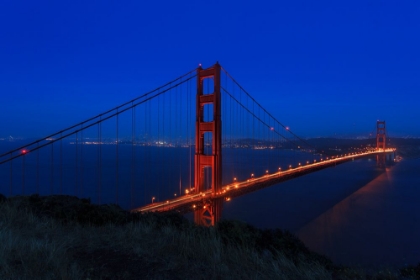 Picture of GOLDEN GATE BRIDGE AT NIGHT