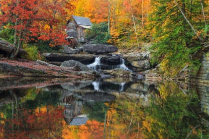 Picture of GRIST MILL IN THE FALL