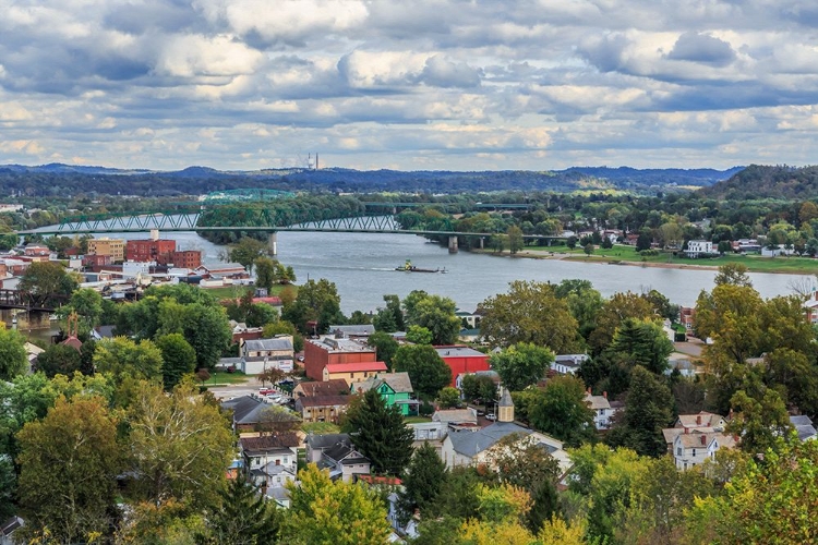 Picture of MARIETTA OH AND OHIO RIVER