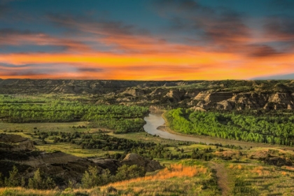 Picture of SUNRISE AT RIVER BEND OVERLOOK