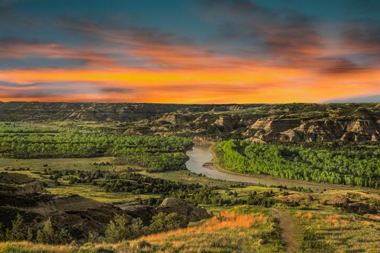 Picture of SUNRISE AT RIVER BEND OVERLOOK