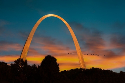 Picture of THE ARCH AT SUNSET