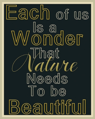 Picture of BEAUTY WITHIN WORD ART
