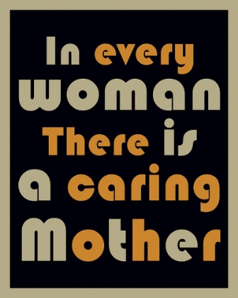 Picture of CARING MOTHER WORD ART