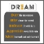 Picture of DREAM WORD ART