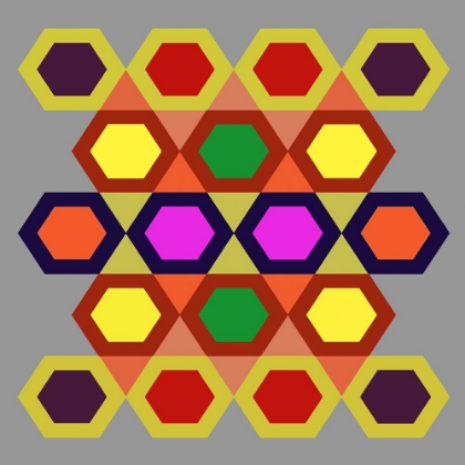 Picture of HEXAGON PATTERN-23