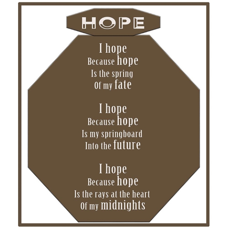 Picture of HOPE WORD ART-1