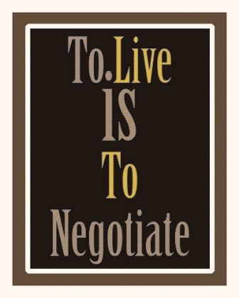 Picture of NEGOTIATION WORD ART-1