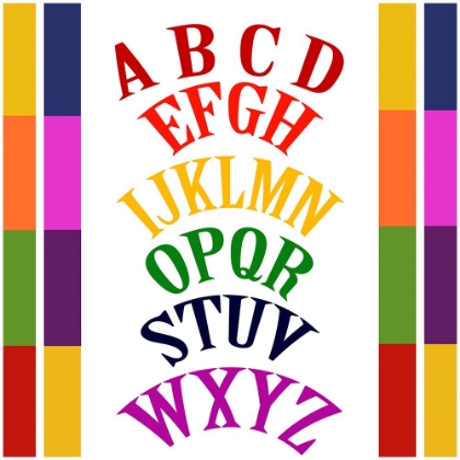 Picture of RAINBOW ALPHABET-1