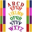 Picture of RAINBOW ALPHABET-1