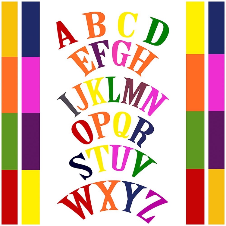 Picture of RAINBOW ALPHABET-2