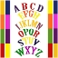 Picture of RAINBOW ALPHABET-3