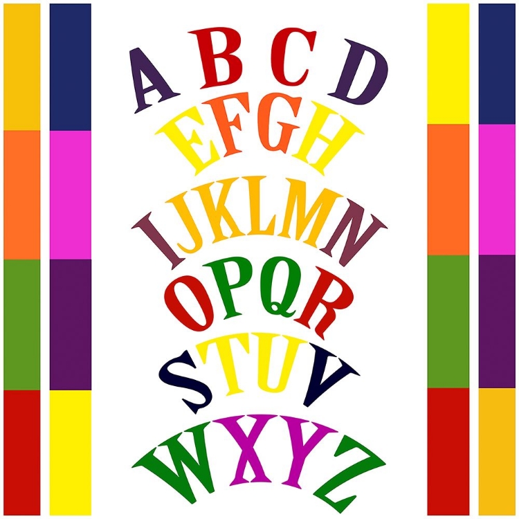 Picture of RAINBOW ALPHABET-3