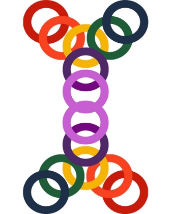 Picture of RAINBOW CIRCLES-2