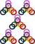 Picture of RAINBOW CIRCLES-5
