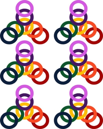 Picture of RAINBOW CIRCLES-6