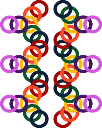 Picture of RAINBOW CIRCLES-7