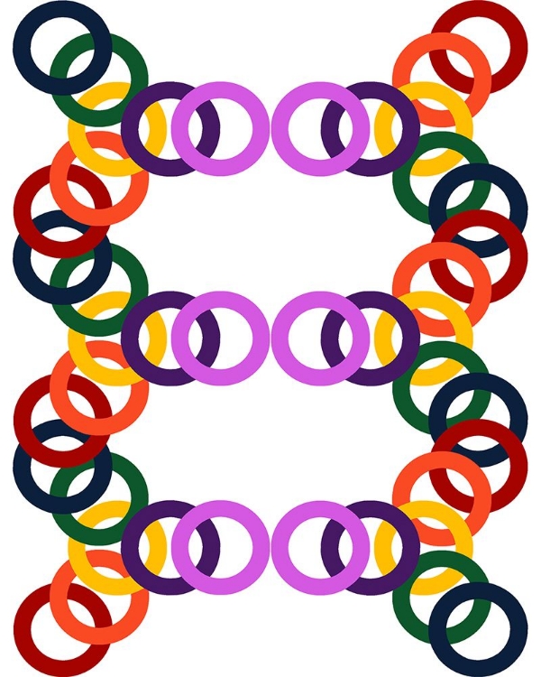 Picture of RAINBOW CIRCLES-8