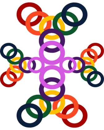 Picture of RAINBOW CIRCLES-10