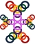 Picture of RAINBOW CIRCLES-10
