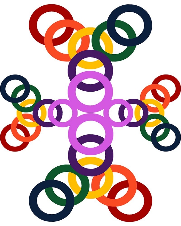 Picture of RAINBOW CIRCLES-10