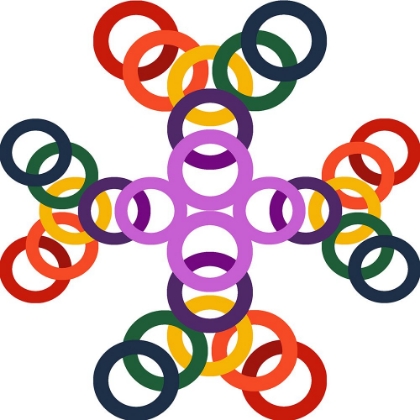Picture of RAINBOW CIRCLES-11