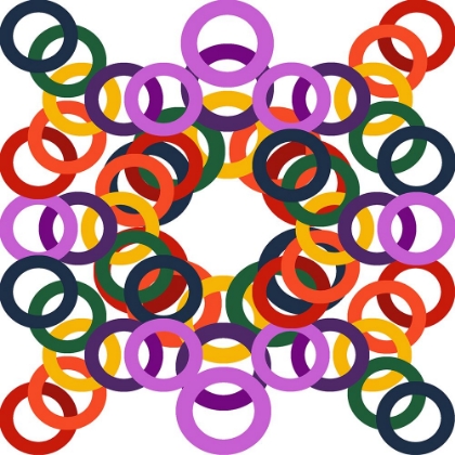 Picture of RAINBOW CIRCLES-14
