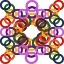 Picture of RAINBOW CIRCLES-14