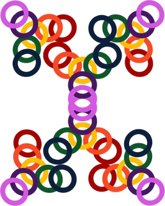 Picture of RAINBOW CIRCLES-17